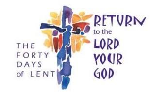 The forty days of Lent
