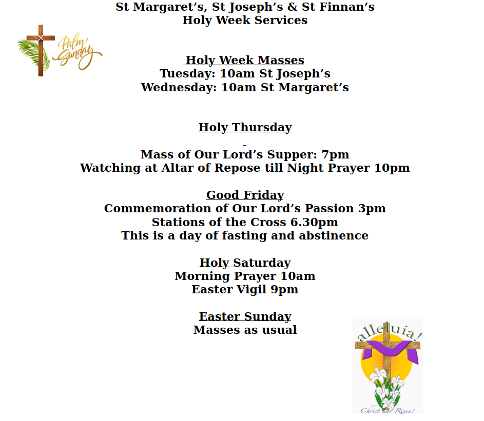 Holy Week 2026